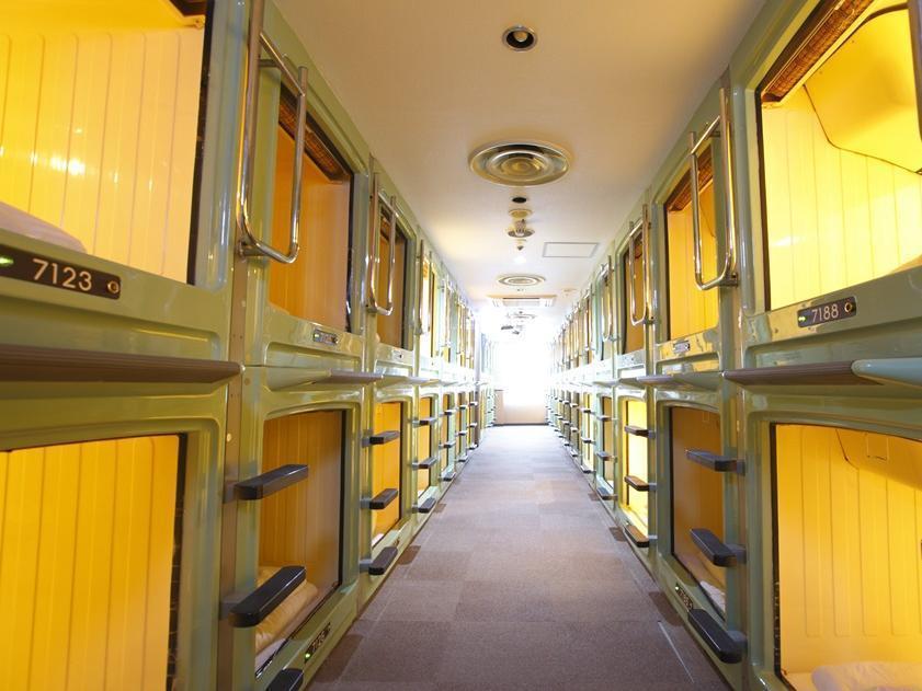 Shinjuku Kuyakusho-Mae Capsule Hotel Tokyo Ngoại thất bức ảnh