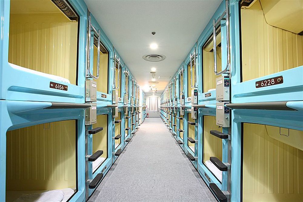 Shinjuku Kuyakusho-Mae Capsule Hotel Tokyo Ngoại thất bức ảnh