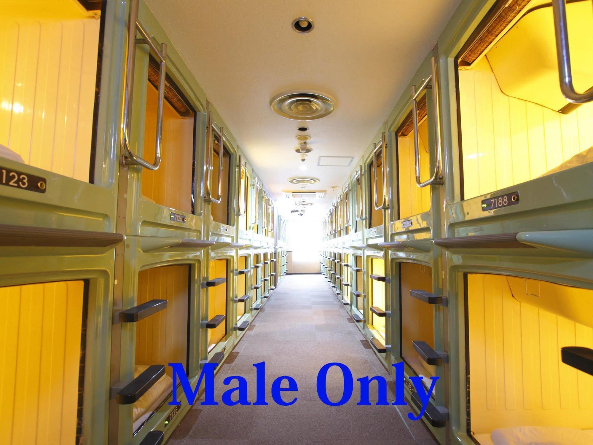 Shinjuku Kuyakusho-Mae Capsule Hotel Tokyo Ngoại thất bức ảnh